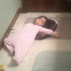 Arelis Rivera Negrón > Passed out in the bathroom.